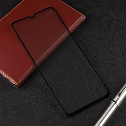 Защитное стекло mObility, для Samsung Galaxy A22s 5G, полный клей, черное - фото 51396457