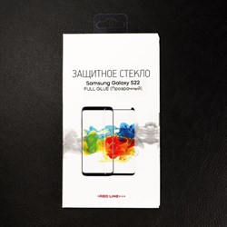 Защитное стекло mObility, для Samsung Galaxy S22, полный клей - фото 51396549