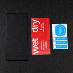 Защитное стекло mObility, для Tecno Spark GO (2022), полный клей, черное - фото 51396596