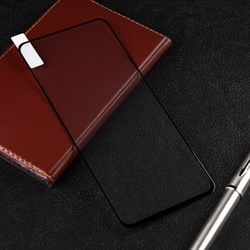 Защитное стекло mObility, для Xiaomi 12T, полный клей, чёрная рамка - фото 51396627