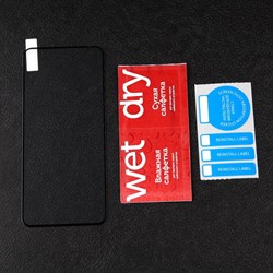 Защитное стекло mObility, для Xiaomi Poco F4, полный клей, черное - фото 51396646