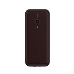 Сотовый телефон Maxvi C27, 1.77", 1.3 Мп, microSD, 2 sim, FM, фонарик, 600 мАч, коричневый - фото 51396843