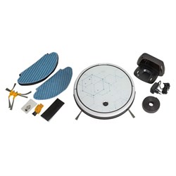 Робот пылесос jvc JH-VR510, 25 Вт, 0.5/0.11 л, кристалл - фото 51398169