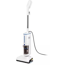 Пылесос 2 в 1 КТ-5157-3, вертикальный, паровой, 1000 Вт, 1.2 л, нагрев 30 сек, бело-синий - фото 51399119