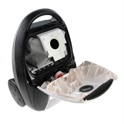 Пылесос PANASONIC MC-CG715W, мешок, 2100/380 Вт, 6 л, шнур 5 м, чёрно-белый - фото 51399480