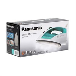 Утюг PANASONIC NI-E410TMTV GREEN, 2150 Вт, 25 г/мин, бирюзовый - фото 51399746