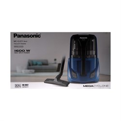 Пылесос PANASONIC MC-CL571-A149, контейнер, 1600 Вт, 2.2 л, шнур 5 м - фото 51399768