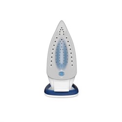 Утюг Tefal FV5736E0, 2500 Вт, эмалированная подошва, 45 г/мин, 270 мл, бело-синий - фото 51399988