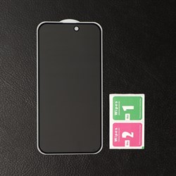 Защитное стекло PRIVACY, для iPhone 14 Pro, антишпион - фото 51400410
