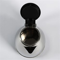 Чайник электрический Irit IR-1502, металл, 1.8 л, 1500 Вт, заварник 0.8 л, серебристый - фото 51400494