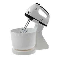 Миксер Irit IR-5434, стационарный, 150 Вт, 2 л, 7 скоростей, 2 насадки, белый - фото 51400541