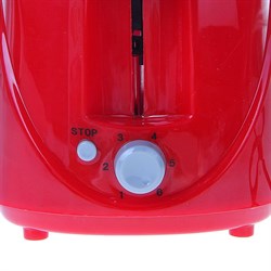 Тостер Galaxy GL 2902, 800 Вт, 6 режимов прожарки, 2 тоста, красный - фото 51400574