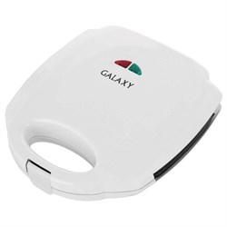 Сэндвичница Galaxy GL 2954, 800 Вт, приготовление тостов, белая - фото 51400662