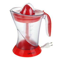 Соковыжималка Galaxy GL 0852, для цитрусовых, 50 Вт, 1 л, красная - фото 51400790