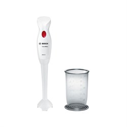 Блендер Bosch MSM 14500, погружной, 400 Вт, измельчитель 0.5 л, 1 скорость, белый - фото 51400889
