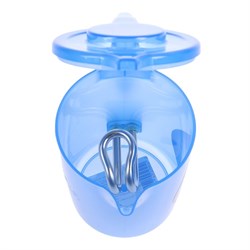 Чайник электрический "Капелька", пластик, 0.5 л, 600 Вт, синий - фото 51400894