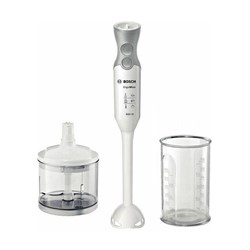 Блендер Bosch MSM 66020, погружной, 600 Вт, 0.3/0.6 л, 12 скоростей, белый - фото 51400925