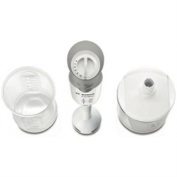 Блендер Bosch MSM 66020, погружной, 600 Вт, 0.3/0.6 л, 12 скоростей, белый - фото 51400926