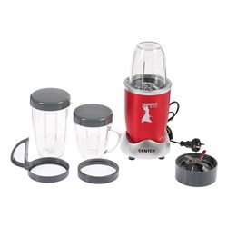 Блендер Centek CT-1324, 800 Вт, 2 стакана, 550 мл, красный - фото 51401048