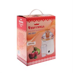 Соковыжималка "Чудесница" ЭС-203, 400 Вт, бело/бежевый - фото 51401060