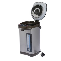 Термопот WILLMARK WAP-602CKL, 900 Вт, 6.3 л, серый - фото 51401149