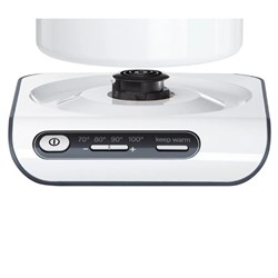 Чайник электрический Bosch TWK8611P, пластик, колба металл, 1.5 л, 2400 Вт, белый - фото 51401205