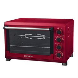 Мини-печь Oursson MO4225/DC, 200 Вт, 42 л, 12 режимов, конвекция, бордовая - фото 51401577