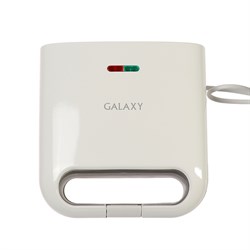 Сэндвичница Galaxy GL 2962, 800 Вт, антипригарное покрытие, белая - фото 51401625