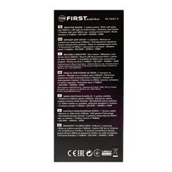 Блендер FIRST 5243-2, стационарный, 350 Вт, 1 л, 1 скорость, черный - фото 51401702