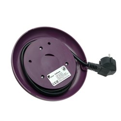 Чайник электрический Kitfort KT-640-5, стекло, 1.7 л, 2200 Вт, подсветка, фиолетовый - фото 51401737