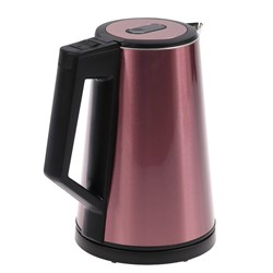 Чайник электрический Galaxy GL 0320, металл, 1.7 л, 2000 Вт, цвет "розовое золото" - фото 51401835