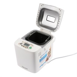 Хлебопечь Galaxy GL 2701, 600 Вт, 19 программ, до 0.75 кг, выбор цвета корочки, белая - фото 51401868