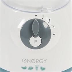 Блендер ENERGY EN-268, стационарный, 300 Вт, 1.5 л, 4 скорости, бело-зелёный - фото 51401947