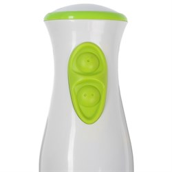 Блендер Luazon LBR-26, погружной, 300 Вт, 0.6 л, 2 скорости, бело-зелёный - фото 51402140