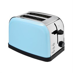 Тостер Kitfort КТ-2014-4, 850 Вт, 7 режимов прожарки, 2 тоста, голубой - фото 51402507