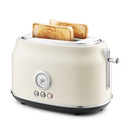 Тостер Kitfort КТ-2038-2, 815 Вт, 6 режимов прожарки, 2 тоста, бежевый - фото 51402523