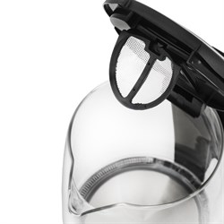 Чайник электрический Kitfort КТ-628, металл, 1.7 л, 2200 Вт, регулировка t°, серебристый - фото 51402539