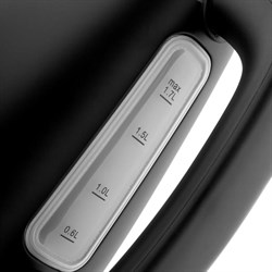 Чайник электрический BRAYER BR1023BK, металл, 1.7 л, 2150 Вт, чёрный - фото 51402630