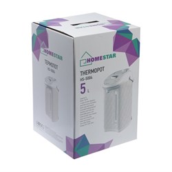 Термопот Homestar HS-5004, 5 л, 750 Вт, белый - фото 51402767