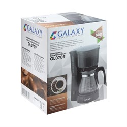 Кофеварка Galaxy GL 0709, капельная, 800 Вт, 0.75 л, черная - фото 51403000