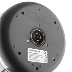 Чайник электрический BRAYER BR1044, стекло, 2 л, 2200 Вт, автоотключение, серый - фото 51403043