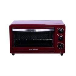 Мини-духовка Oursson MO1402/DC, 1200 Вт, 14 л, 3 режима, 100-250°С, бордовая - фото 51403162