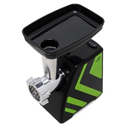 Мясорубка электрическая Kitfort KT-2101-2, 1500 Вт, 1.2 кг/мин, 4 насадки, реверс, зеленая - фото 51403384