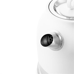 Чайник электрический Kitfort KT-694-1, металл, 1.7 л, 2200 Вт, автоотключение, белый - фото 51403435