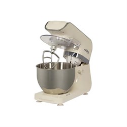 Миксер Hiberg MP 1040 DY, планетарный, 4 л 1000 Вт, 6 режимов, бежевый - фото 51403737