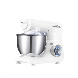 Миксер Hiberg MP 1040 W, планетарный, 4 л, 1000 Вт, 6 режимов, белый - фото 51403739