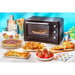 Мини-печь Moulinex OX464810, 1600 Вт, 33 л, 240°С, 6 программ, чёрная - фото 51403801