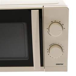 Микроволновая печь Centek CT-1571, 700 Вт, 20 л, таймер, бежевая - фото 51404081