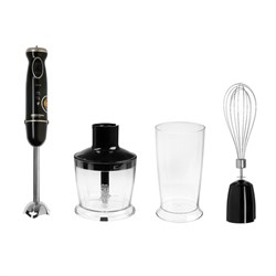 Блендер REDMOND RHB-2993, погружной, 1300 Вт, 0.5/0.6 л, 5 скоростей, черный - фото 51404146