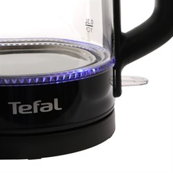 Чайник электрический Tefal KI840830, стекло, 1.7 л, 2200 Вт, чёрный - фото 51404564